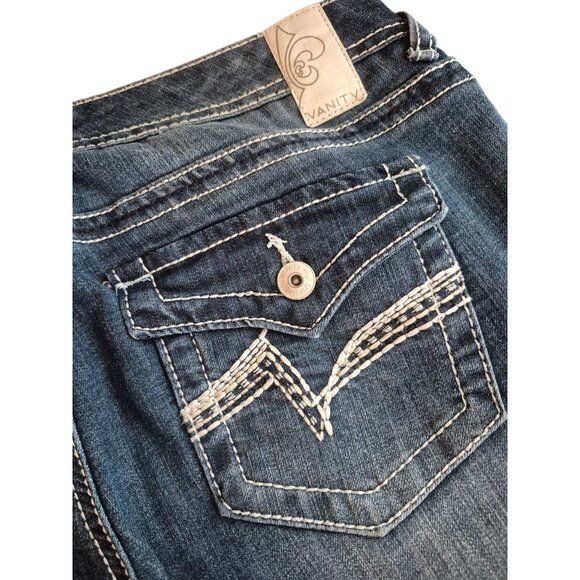 Vanity Flare Leg Jeans Size 29W/35L - Picture 3 of 4